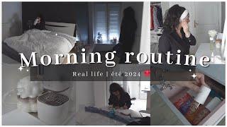 MA MORNING ROUTINE  été 2024 ️  productive motivation cosy et réaliste 