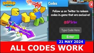 *ALL CODES MAY 21 2024* UPD24 Sword Fighters 2 Simulator ROBLOX