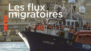 Flux migratoires une longue histoire - Le Dessous des Cartes  ARTE