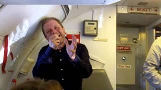 John Culshaw takes over the mic on a Jet2.com Flight