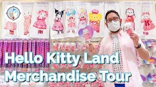 Shopping at the Hello Kitty Theme Park in Tokyo Japan  Sanrio Puroland Merchandise Tour