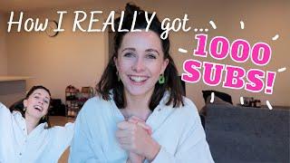 My STRATEGY to getting 1000 SUBSCRIBERS The bits no one talks about...