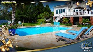 The Monte Carlo – A Rectangular Pool Shape with Dual Entry Steps