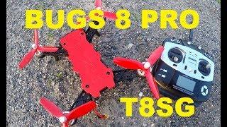 MJX BUGS 8 PRO Jumper T8SG TRIPPLE FLIP MANUAL Flight Review