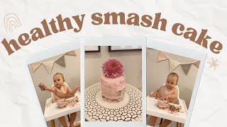HEALTHY BABY SMASH CAKE RECIPE- 7 ingredients