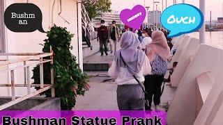 Bushman Prank On Hot And Cute Girls In Australia Village Bushman Scary Statue New Prank Video