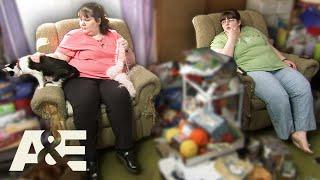 Hoarders Sisters Struggle with 10 Cats 1000s of Stuffed Animals & a Sick Mother  A&E