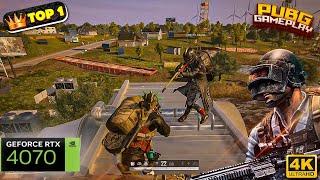 TOP 1 PUBG PC  INTENSE 4K ACTION GAMEPLAY  PUBG BATTLEGROUNDS