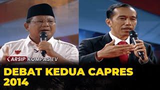 Full Debat Kedua Jokowi VS Prabowo di Pilpres 2014 - ARSIP KOMPASTV