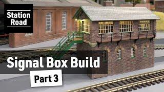 Scratch-built Laser-cut Signal Box - Part 3