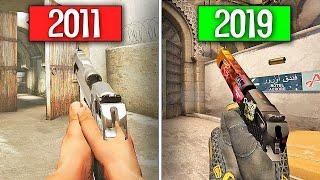 КАК ВЫГЛЯДЕЛА САМАЯ ПЕРВАЯ ВЕРСИЯ CSGO