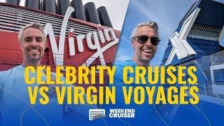 Two Premium Cruise Lines - Which is BETTER?  Celebrity Cruises or Virgin Voyages