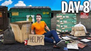 Homeless to even more homeless in GTA 5 RP - Day 8