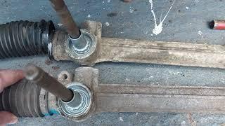 Fiat Panda 169 mk3 2003-2012 2wd and 4wd steering racks are the same. Visual Comparison