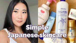 Simplified Japanese Skincare Routine  5-steps