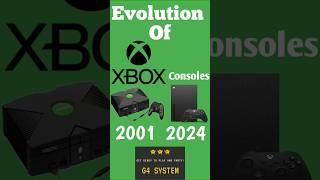 Evolution of Xbox consoles 2001-2024