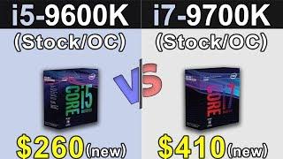 i5-9600K Vs. i7-9700K  Stock and Overclock  New Games Benchmarks