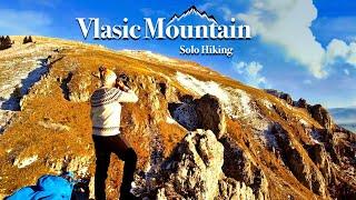 Winter Solo Hiking on the Mountain  Silent Solo Hiking  Vlasic  Bosnia and Herzegovina