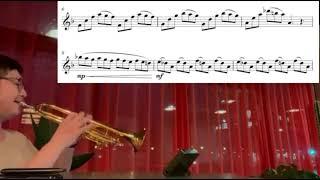 Ost Miniature Etude #9 for Trumpet - Tian Hao Yao