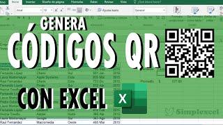 Generar Códigos QR desde Excel - Simplexcel