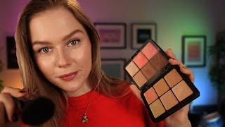 ASMR Teaching You Russian While Doing Your Makeup.  Soft Spoken Personal Attention  #sleepaid