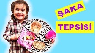 Şaka Tepsisi Yapımı  Nasıl Yapılır  UmiKids