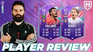 MODRIC 92 E PAULINHO 90  FIFA 21 PLAYERS REVIEW