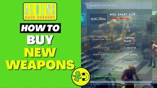 Aliens Dark Descent How to Buy New Weapons