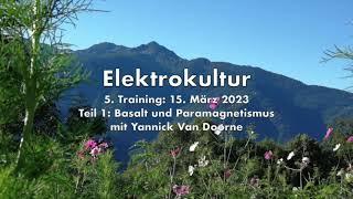 Elektrokultur Teil 5 Basalt und paramagnetismus mit Yannick Van Doorne  Electroculture paramagnetism