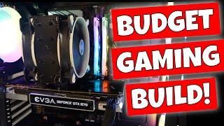 BUDGET PC Gaming Build £600 Ryzen 1700x GTX1070 8GB Ionz Taiyo ASUS B450 Strix Gaming 2