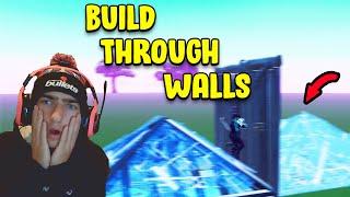 How To Build Through Walls in FORTNITE NEW EXPLOIT