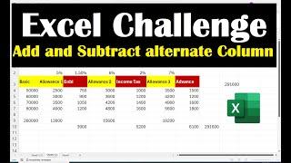 How to Calculate Addition & Subtraction in Excel Step-by-Step