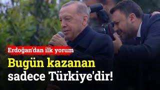 Erdoğandan İlk Seçim Yorumu Kazanan Türkiyedir