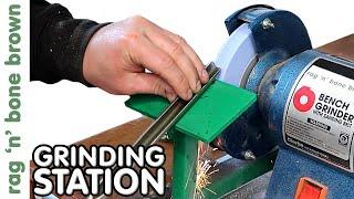Grinding Station - Sharpening Woodturning Tools Chisels & Cutting Irons