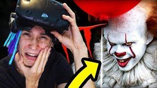 ОНО КЛОУН ПЕННИВАЙЗ ДОВЁЛ ДО СЛЕЗ В ВИРТУАЛЬНОЙ РЕАЛЬНОСТИ IT THE CLOWN VR