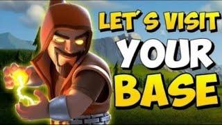 COC LIVE BASE VISITING AND TIPS AND TRICKS  CLASH OF CLANS