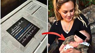 Husband Of Slain Cop Struggles Raising Baby Until This Delivery Box Arrives And Changes Her Life