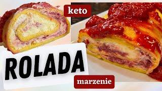 Pyszna ROLADA bez mąki - KETO dieta niskowęglowodanowa