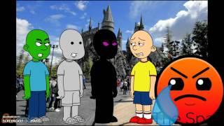 Caillou Misbehaves at Harry Potter WorldDies