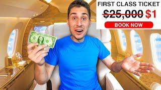 I Bought a $25000 Plane Ticket for $1