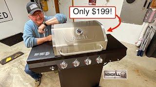 Review of The Affordable Nexgrill 4 Burner Propane Gas Grill in Black with Stainless Steel Lid