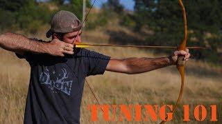 Tuning a Recurve longbow or selfbow for perfect arrow flight