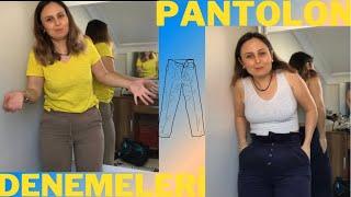 PANTOLON DENEMELERİ  Alışverişimsi Vlog