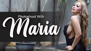 Photoshoot with MARIA SAFITRI  Model Keren yang selalu bikin nagih