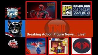 TNInews LIVE - Marvel Legends Phoenix Haslab Cobra Rattler SDCC 86 Optimus Simpsons & More