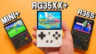 Retro Handheld Buying Guide - RG35XX Plus  R36S  Miyoo Mini Plus  RG35XX