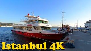 Istanbul Turkey Walking tour 4K. Arnavutkoy-Bebek-Rumelihisarı.