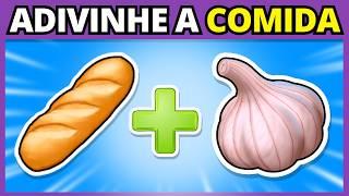 Você consegue adivinhar a COMIDA pelos Emoji?  Adivinhe 30 COMIDAS pelos EMOJIS  #buuquiz #quiz