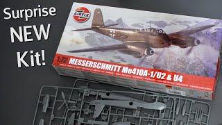 Brand New Surprise Release Airfix Messerschmitt Me410A-1U2 & U4 A04066 Model Kit Unboxing Review