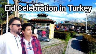 How do Turkish people celebrate Eid? BBQ with family in Turkey